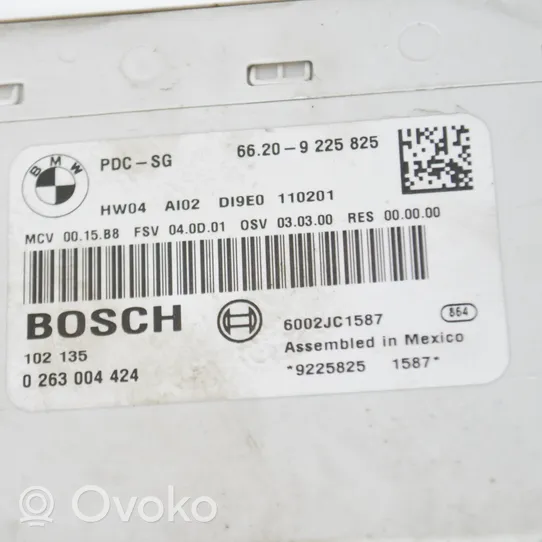 BMW 3 E92 E93 Parking PDC control unit/module 9225825