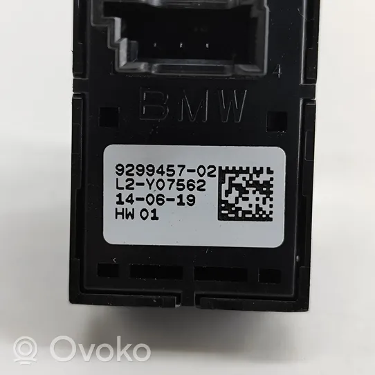 BMW 5 G30 G31 Interruttore di controllo dell’alzacristalli elettrico 9299457