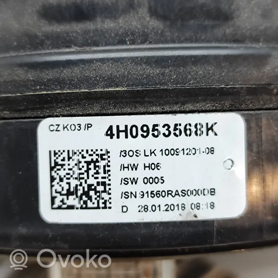 Audi A6 C7 Manetka / Przełącznik kierunkowskazów wycieraczek 4G8953502D