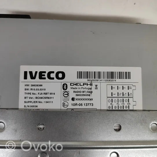 Iveco Daily 6th gen Panel / Radioodtwarzacz CD/DVD/GPS 5802256358