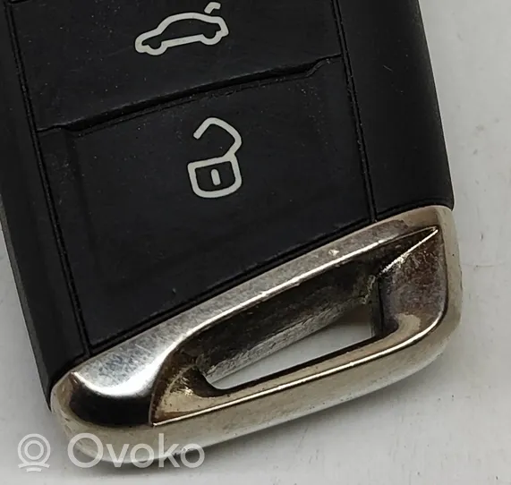 Volkswagen Golf VII Ignition key/card 5G0959752AD