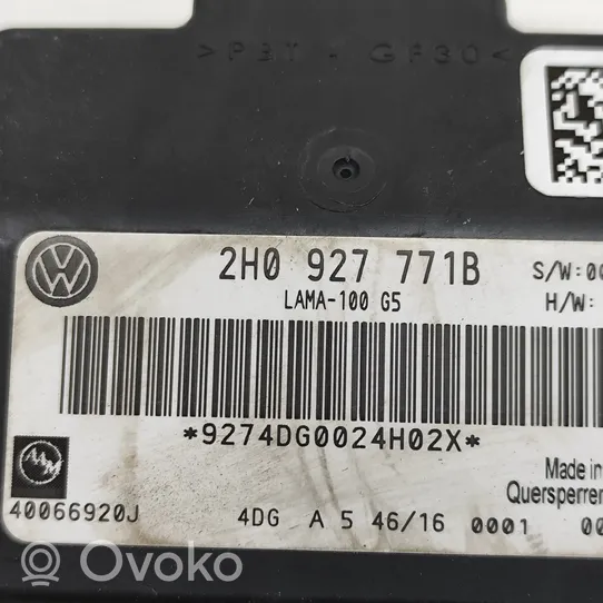 Volkswagen Amarok Inne wyposażenie elektryczne 2H0927771B