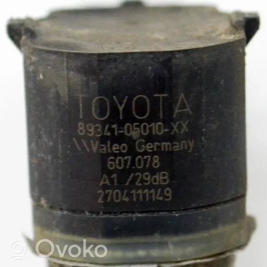 Toyota Auris E180 Capteur de stationnement PDC 8934105010