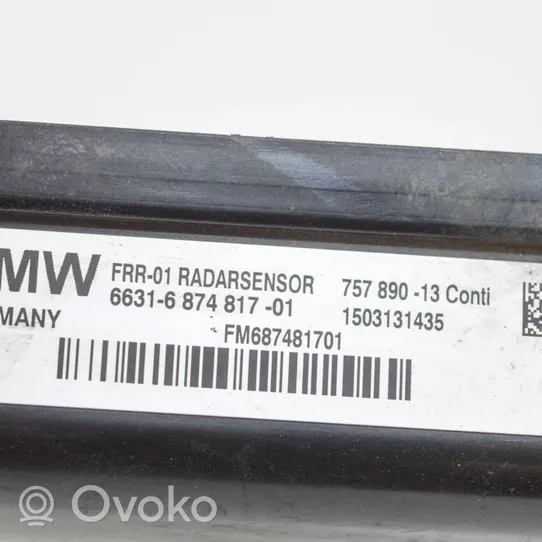 BMW X3 F25 Radarsensor Abstandsradar 6874817