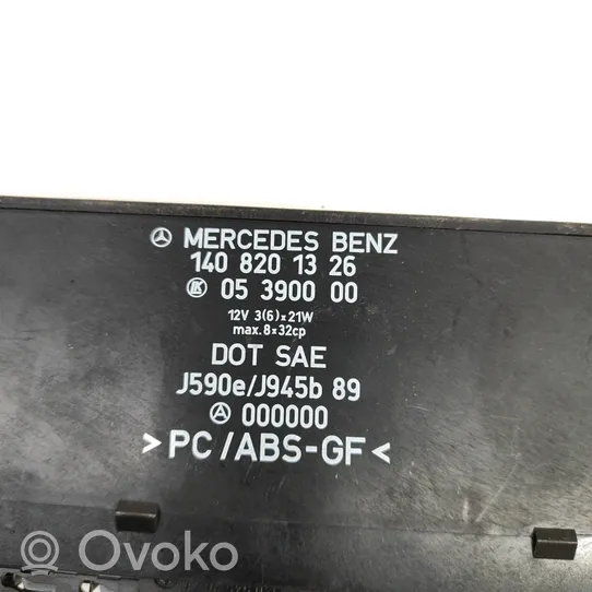 Mercedes-Benz S W140 Altri dispositivi A1408201326