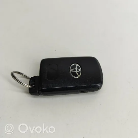 Toyota Auris E180 Chiave/comando di accensione 899040D130