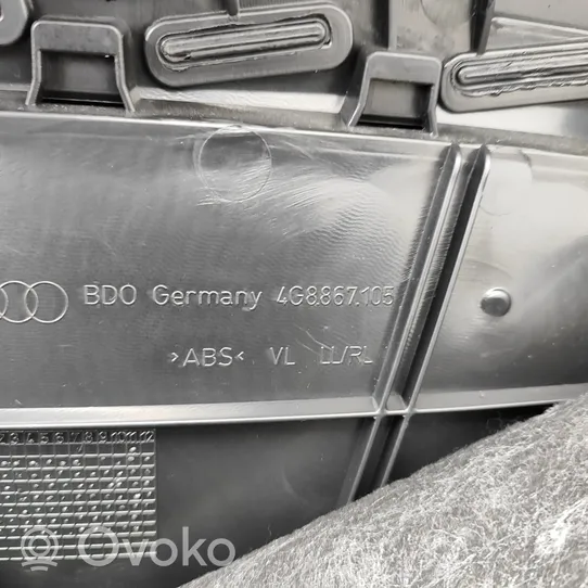 Audi A7 S7 4G Garniture de panneau carte de porte avant 4G8867105