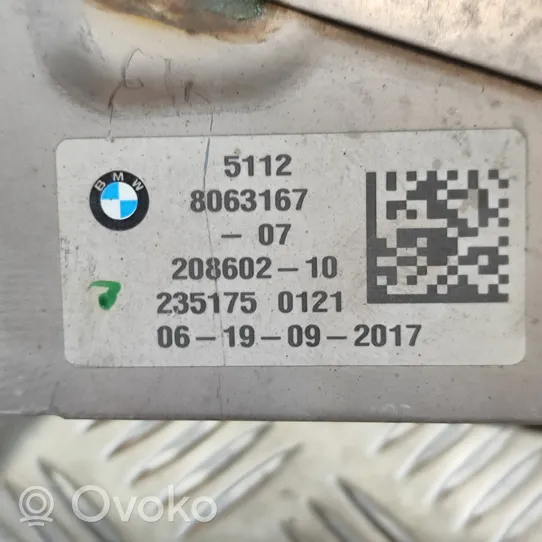 BMW 7 G11 G12 Parte terminale marmitta 8063167