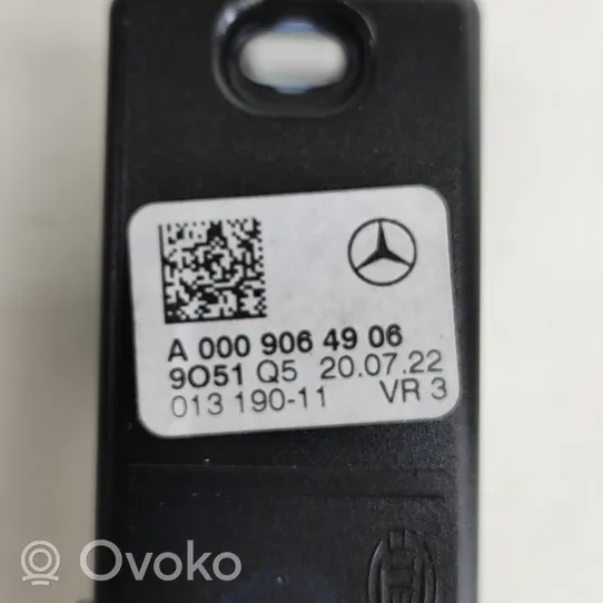 Mercedes-Benz A W177 Illuminazione sedili anteriori A0009064906