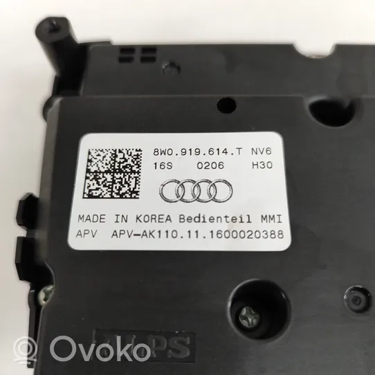 Audi A5 Pääyksikkö multimedian ohjaus 8W0919614T