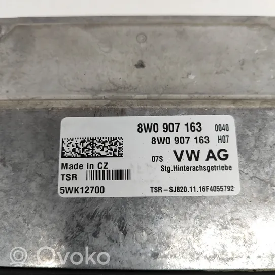 Audi A5 Module de contrôle de boîte de vitesses ECU 8W0907163