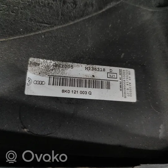 Audi A5 Sportback 8TA Osłona wentylatora chłodnicy 8K0959501F