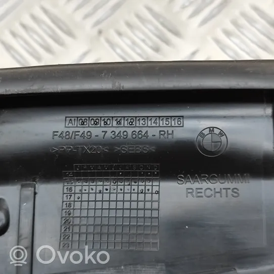 BMW X1 F48 F49 Takaoven kumitiiviste (kiinni korissa) 7349664