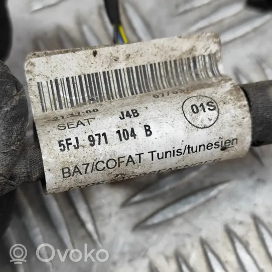 Seat Tarraco Parking sensor (PDC) wiring loom 5FJ971104B