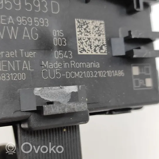 Volkswagen ID.3 Durų elektronikos valdymo blokas 1EA959593D