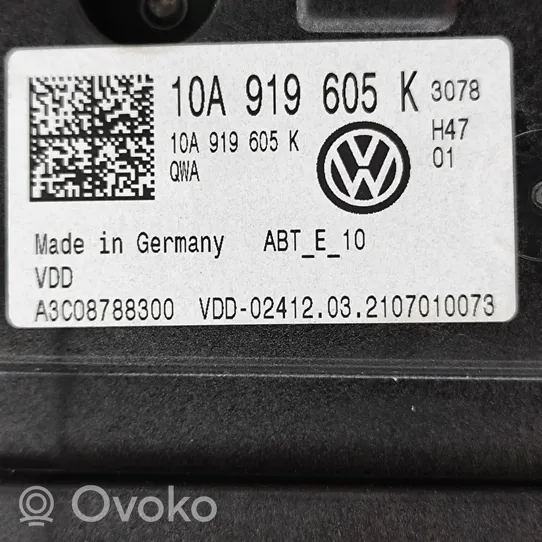 Volkswagen ID.3 Pantalla/monitor/visor 10A919605K