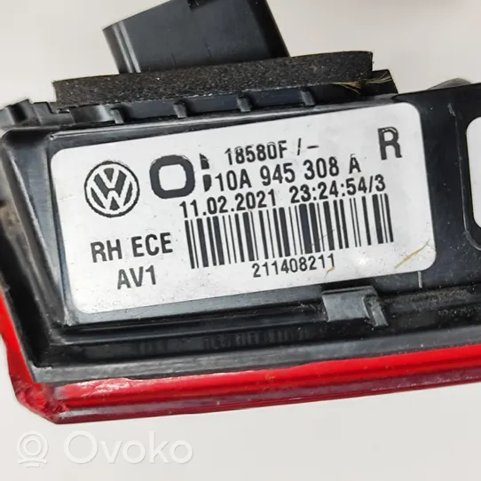 Volkswagen ID.3 Galinis žibintas dangtyje 10A945308A