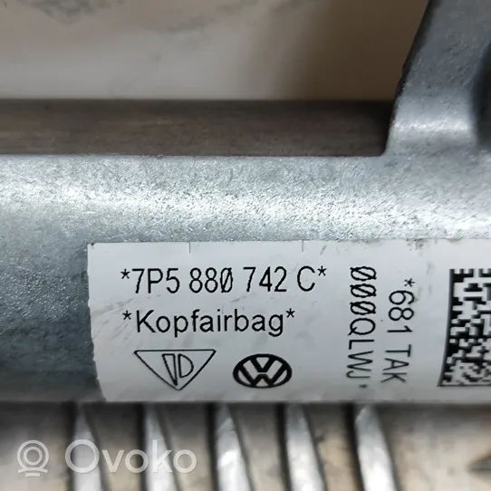 Porsche Cayenne (92A) Kurtyna airbag 7P5880742C