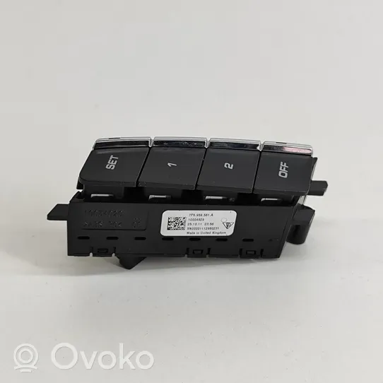 Porsche Cayenne (92A) Seat control switch 7P5959561A