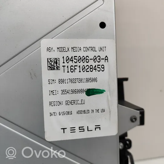 Tesla Model X Pantalla/monitor/visor 104500603A