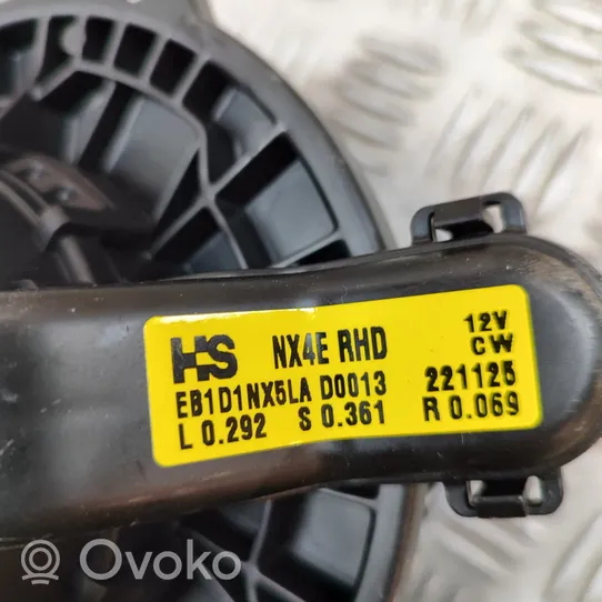 Hyundai Tucson IV NX4 Ventola riscaldamento/ventilatore abitacolo EB1D1NX5LA