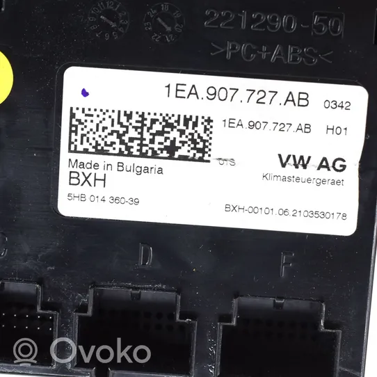 Volkswagen ID.4 Panel klimatyzacji 5HB014360