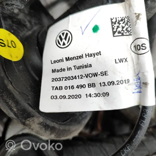 Volkswagen ID.3 Wiązka przewodów hamulcowych 5WA937132A