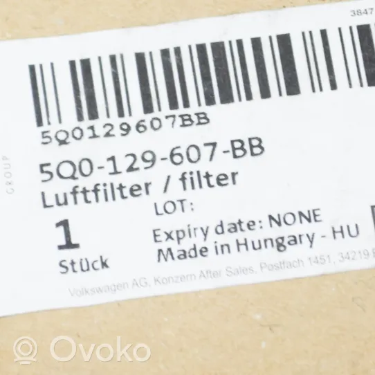 Audi Q3 F3 Oro filtro dėžė 5Q0129607BB