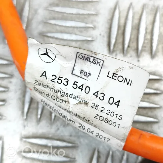 Mercedes-Benz GLC X253 C253 Autres faisceaux de câbles A2535404304