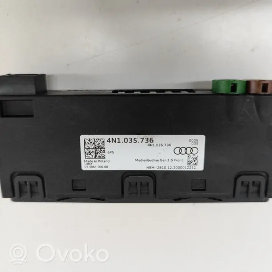 Audi E-tron GT Connecteur/prise USB 4N1035736