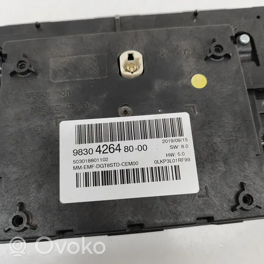 Citroen C5 Aircross Monitor/display/piccolo schermo 9830426480