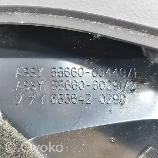 Toyota Land Cruiser (J150) Copertura griglia di ventilazione cruscotto 5566060440