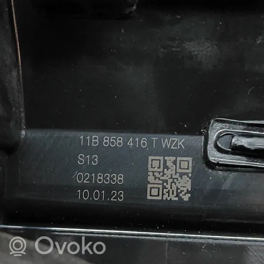 Volkswagen ID.4 Rivestimento del vano portaoggetti del cruscotto 11B858416T