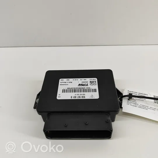 Porsche Macan Rear brake EMF control unit/module 95B907801B