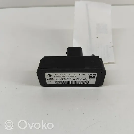 Porsche Macan ESP acceleration yaw rate sensor 95B907637A