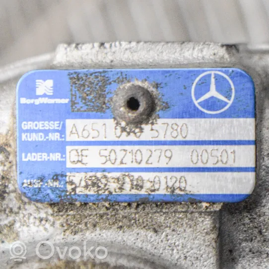 Mercedes-Benz C W204 Turboahdin A6510905780