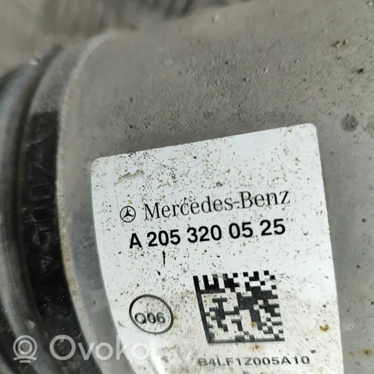 Mercedes-Benz C W205 Ilmajousituksen etuiskunvaimennin A2053208300