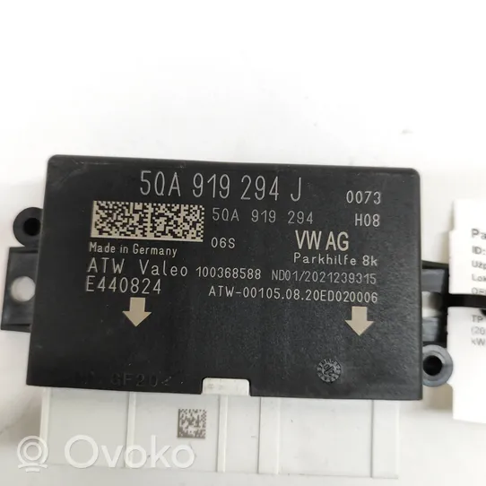 Skoda Scala Unité de commande, module PDC aide au stationnement 5QA919294J