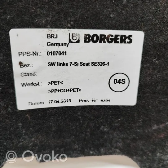 Seat Tarraco Dolny panel schowka koła zapasowego 5NN867033