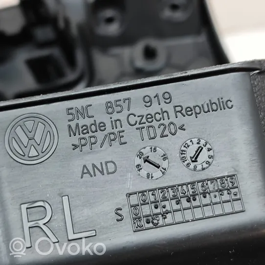 Volkswagen Tiguan Revestimiento de los botones de la parte inferior del panel 5NC858365