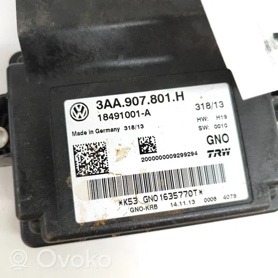 Audi Q3 8U Unité de contrôle, module EMF frein arrière 3AA907801H