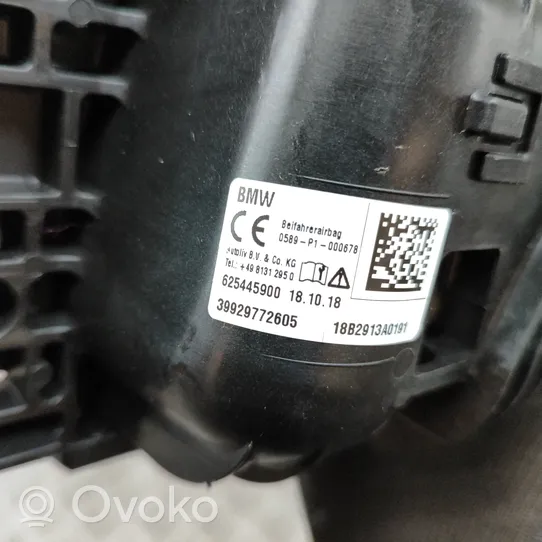 BMW 5 G30 G31 Poduszka powietrzna Airbag pasażera 9297726