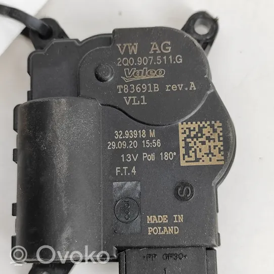 Volkswagen Tiguan Tuloilmaventtiilin käyttömoottori 2Q0907511G