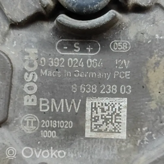 BMW 5 G30 G31 Sähköinen jäähdytysnesteen apupumppu 8638238