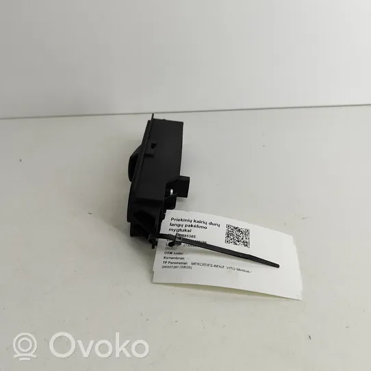 Mercedes-Benz Vito Viano W639 Interruttore di controllo dell’alzacristalli elettrico A6395451413