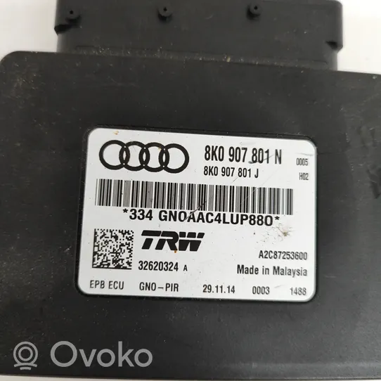 Audi A5 8T 8F Moduł / Sterownik hamulca postojowego EMF 8K0907801N