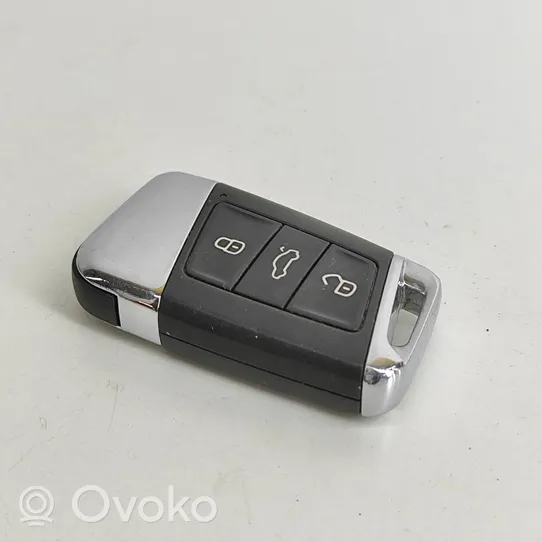 Volkswagen PASSAT B8 Ключ / карточка зажигания 3G0959752BC
