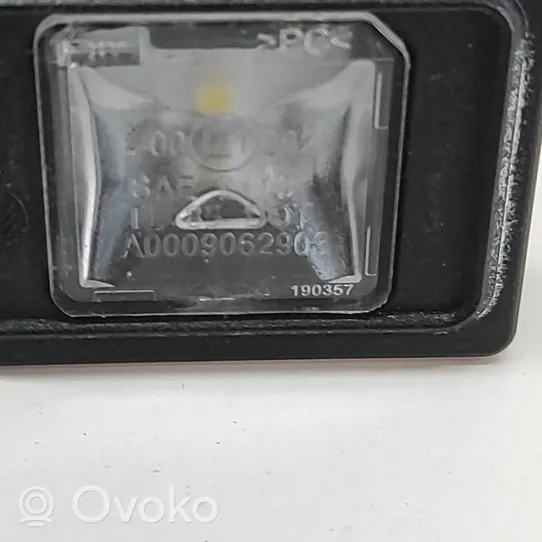 Mercedes-Benz GL X166 Rekisterikilven valo A0009062903