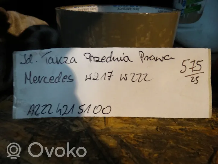 Mercedes-Benz S W222 Inne części układu hamulcowego 