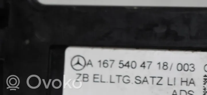 Mercedes-Benz GLE W167 Altre parti del sistema frenante 
